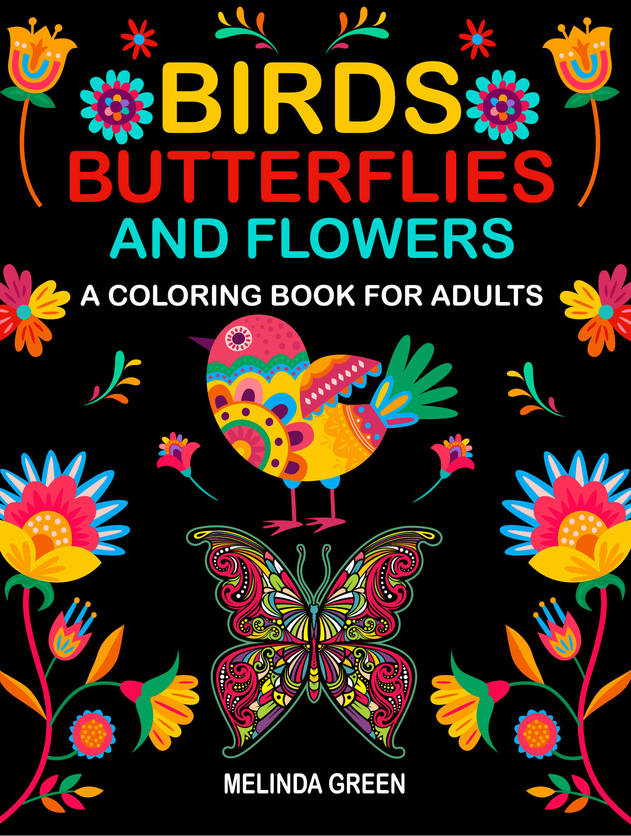 Birds Butterflies And Flowers
