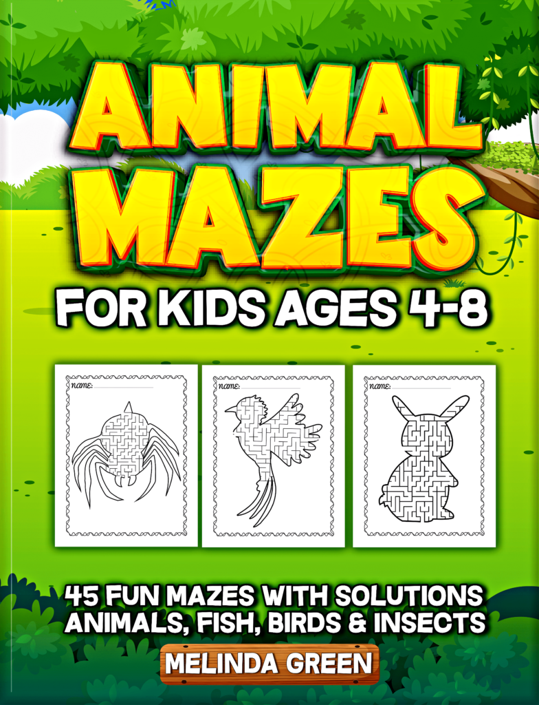 animal mazes for kids 4-6
