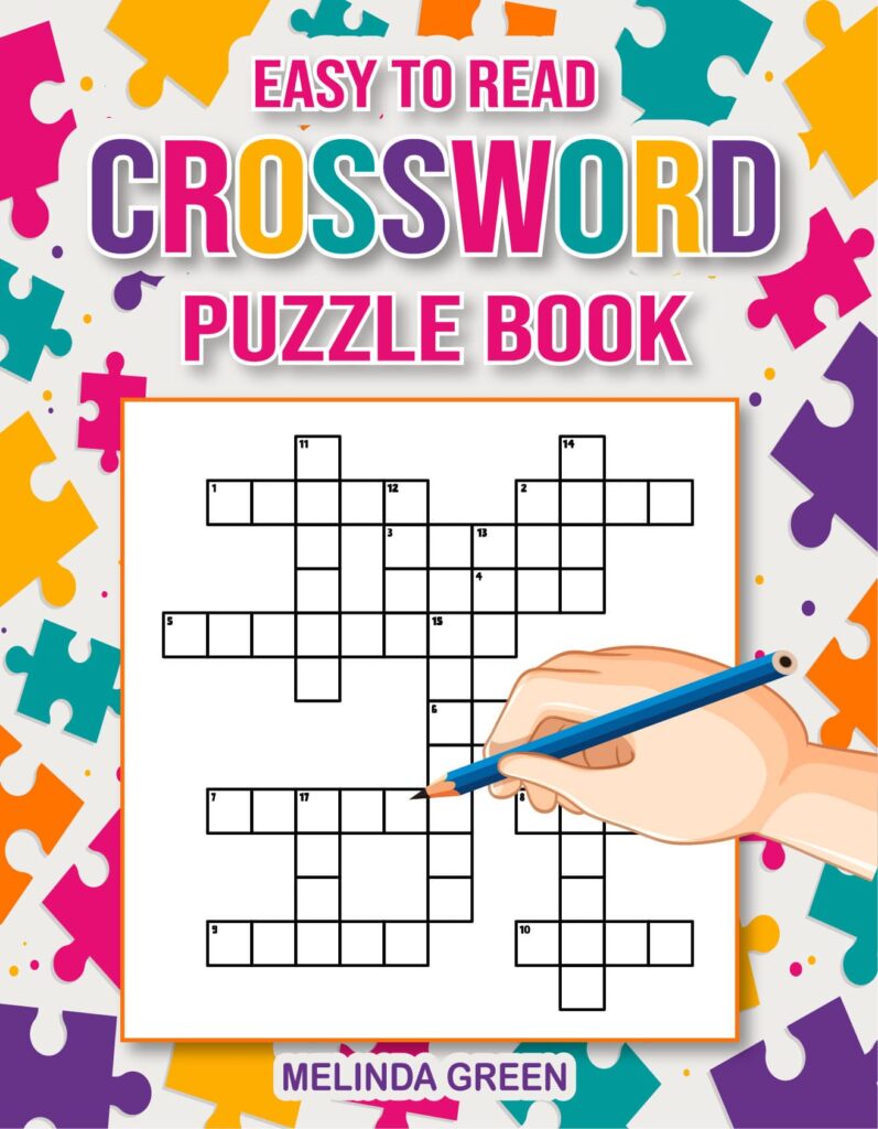 easy to read crossword book