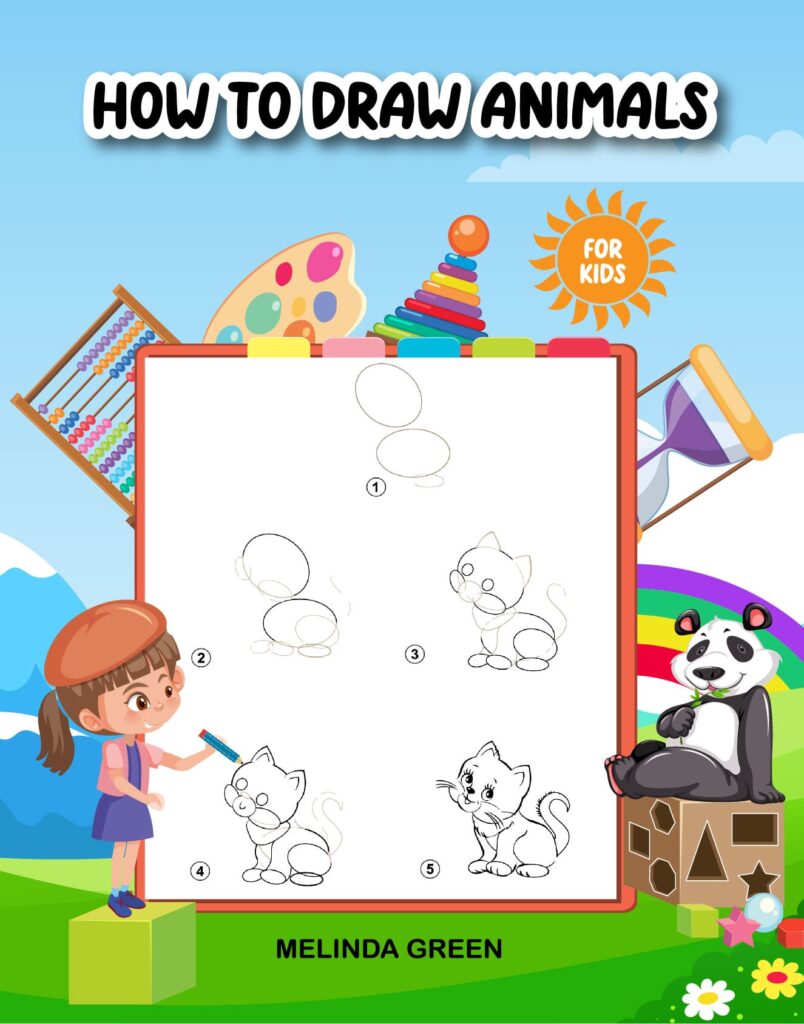 how to draw animals for kids